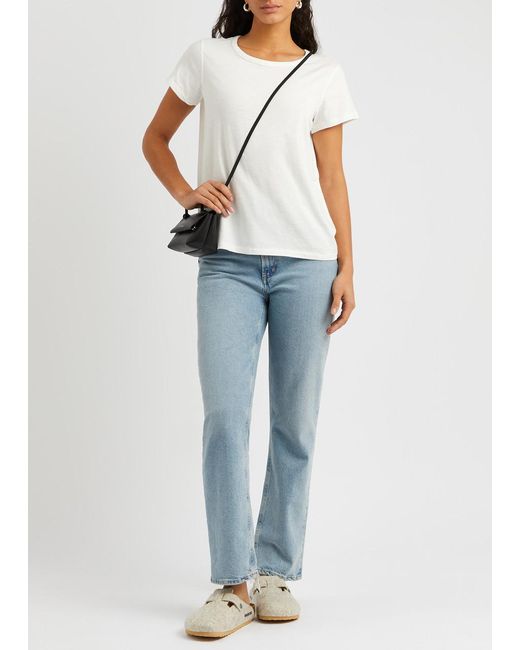 YMC White Day Slubbed Cotton T-shirt