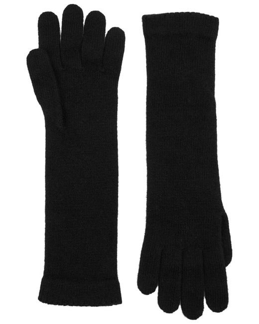 Inverni Black Cashmere Gloves
