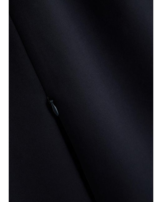 Dorothee Schumacher Black Emotional Essense Jersey Midi Skirt