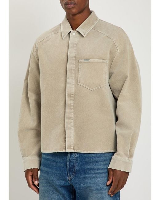 Represent Natural Sierra Corduroy Overshirt for men