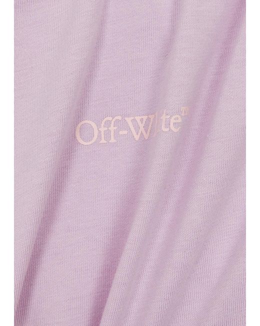 Off-White c/o Virgil Abloh Pink Off- Kids Bookish Cut-Out Cotton T-Shirt Dress (12-) for men