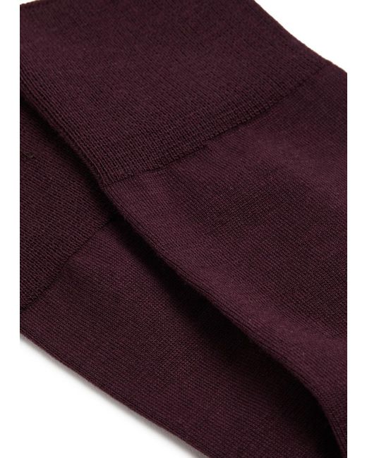 Falke Purple Airport Wool-blend Socks for men