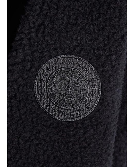 Canada Goose Black Westport Panelled Fleece Jacket for men
