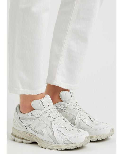 New Balance White 1960r Panelled Mesh Sneakers