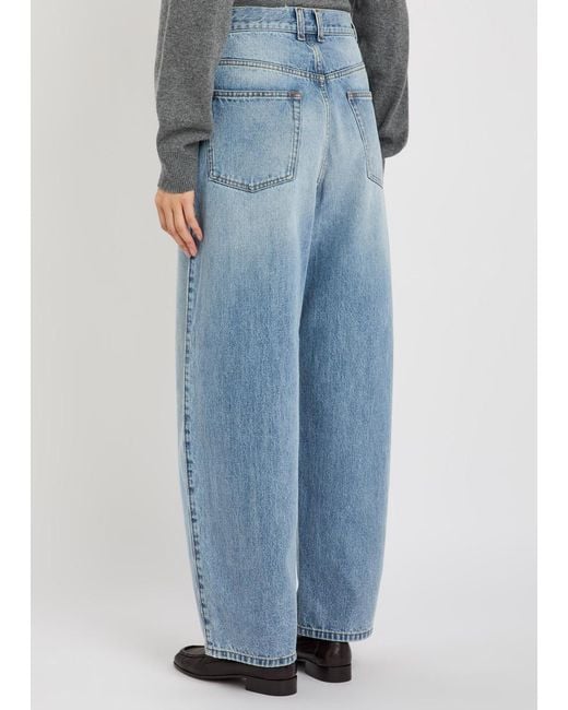 Rohe Blue Berber Barrel-Leg Jeans