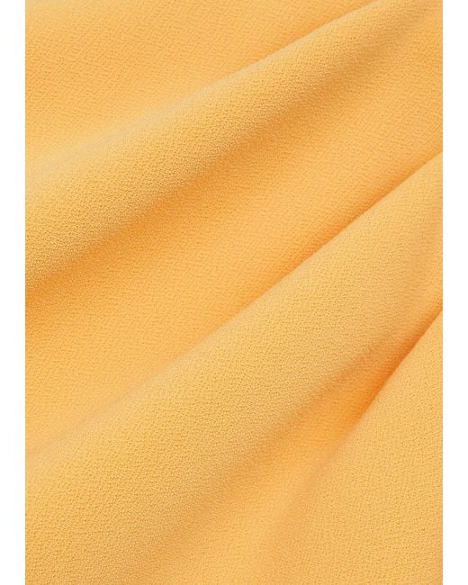 Bec & Bridge Yellow Nala One-Shoulder Midi Dress