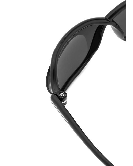 Tom Ford Black Fernanda Butterfly-frame Sunglasses