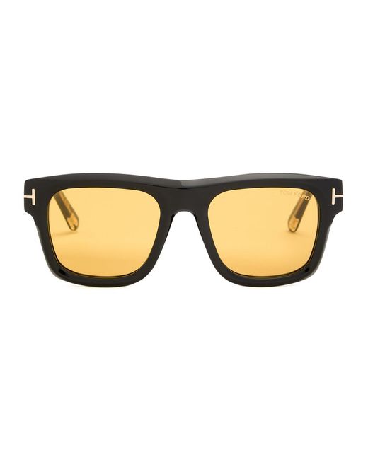 Tom Ford Metallic Icon Square-Frame Sunglasses for men