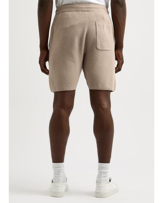 PAIGE Natural Coyne Cotton-Blend Shorts for men