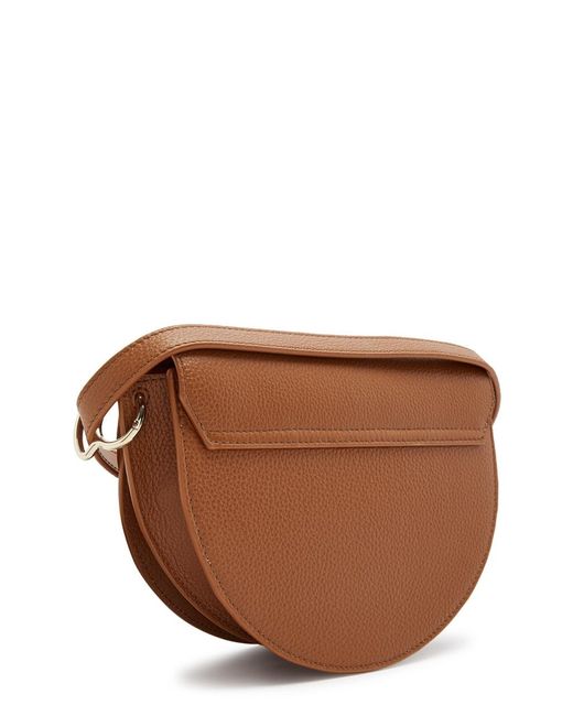 Christian Louboutin Brown By My Side Leather Cross-body Bag