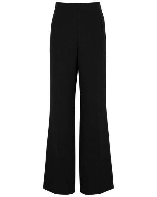 Roland Mouret Black Flared Trousers