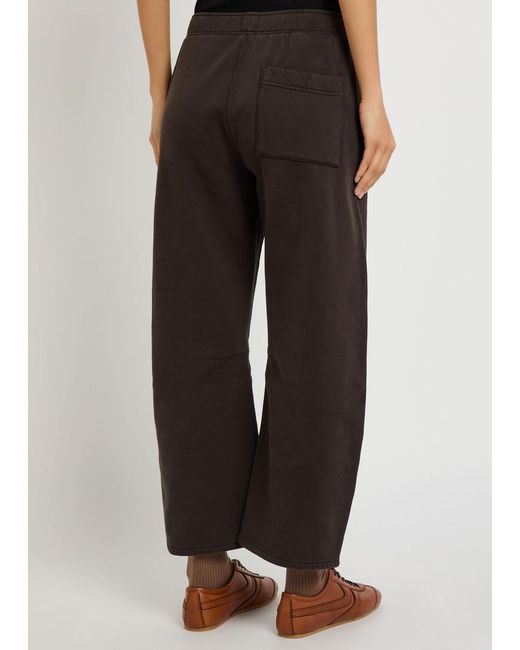 Citizens of Humanity Gray Miro Barrel-Leg Cotton Sweatpants