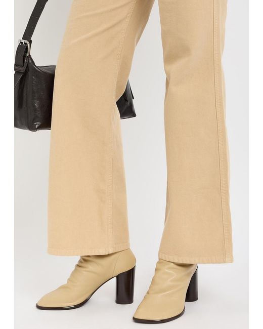 Lemaire Natural Flared-Leg Jeans
