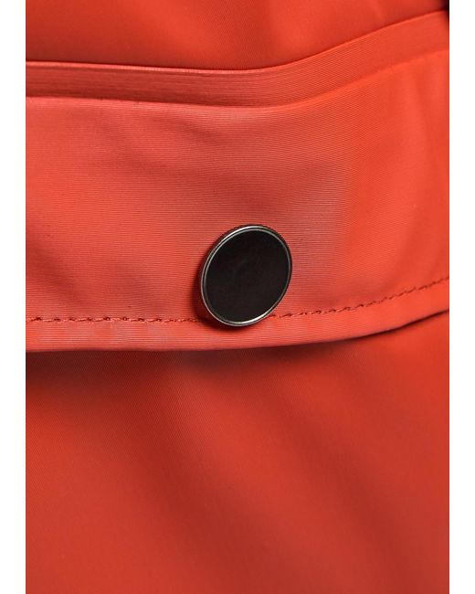 Rains Red Waterproof Jacket for men