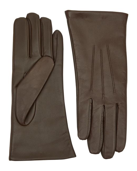 Dents Brown Maisie Leather Gloves