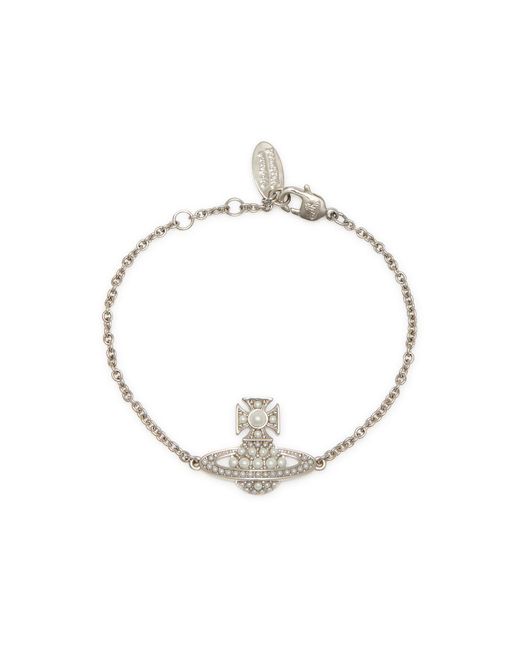 Vivienne Westwood Metallic Luzia Orb-embellished Bracelet