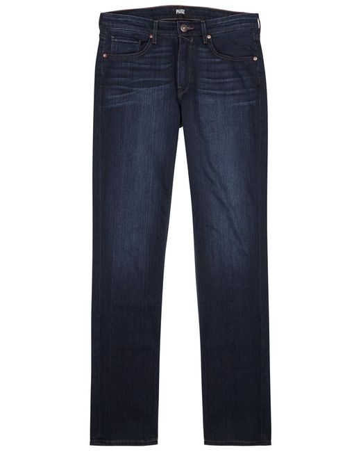 PAIGE Blue Lennox Slim-Leg Jeans, Jeans, Spandex for men