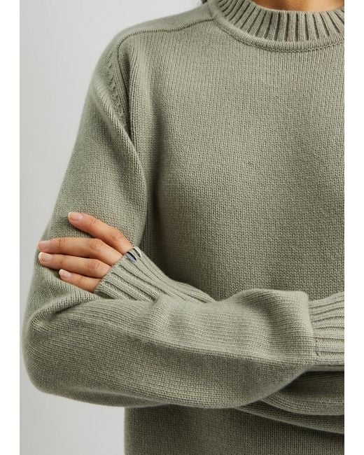 Extreme Cashmere Green N°123 Bourgeois Cashmere Jumper