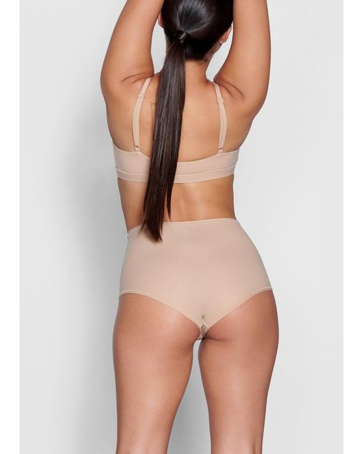 Skims Natural Stretch-Jersey Boy Shorts