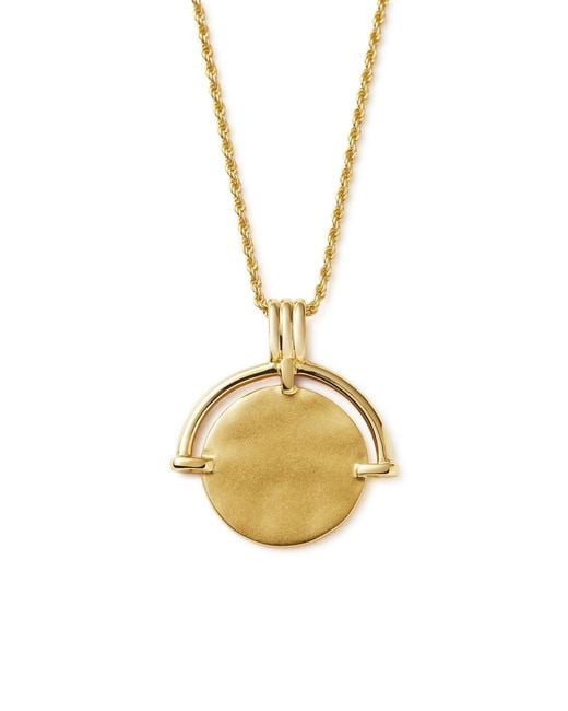 Missoma Metallic X Lucy Williams Fortuna Arc 18kt Vermeil Necklace