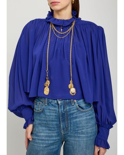 Chloé White The Chloé Medals Layered Necklace