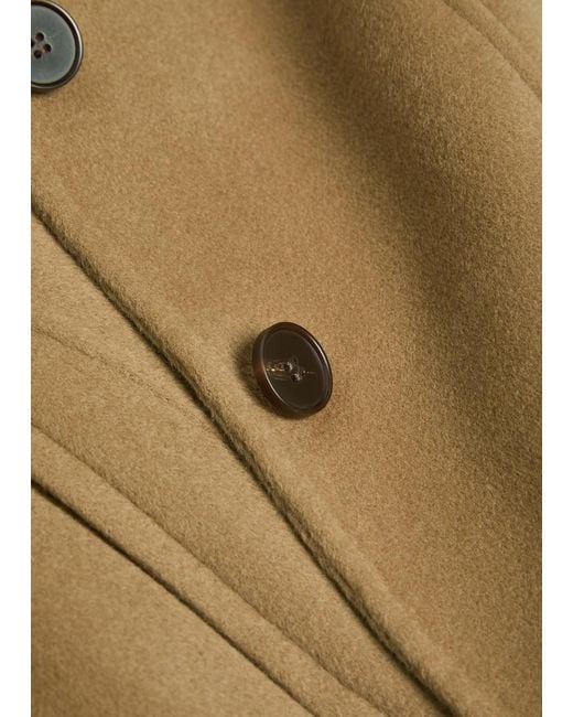 Rohe Green Sculpted Wool And Cashmere-Blend Jacket