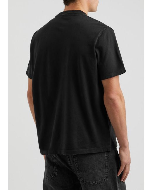 Our Legacy Black Box Printed Cotton T-Shirt for men