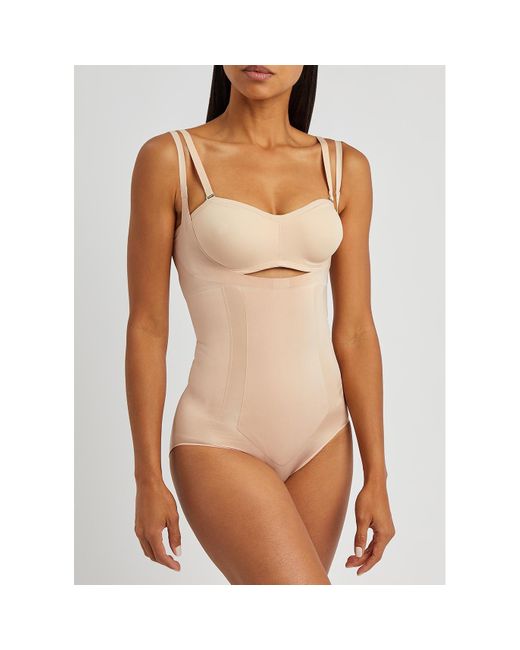 Spanx Natural Oncore Open-Bust Bodysuit