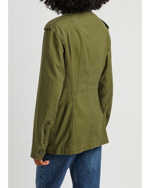 Rag \u0026 Bone Lorenz Army Green Cotton 