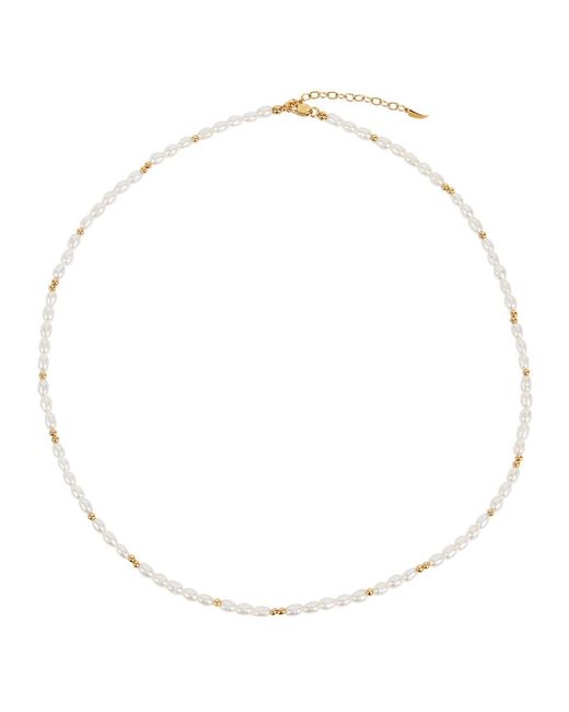 Missoma White Seed 18Kt Vermeil Necklace