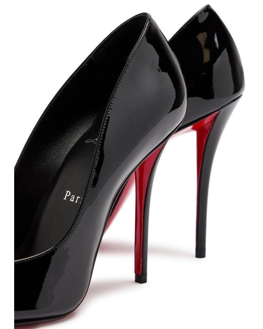 Christian Louboutin Black Miss Z 100 Patent Leather Pumps