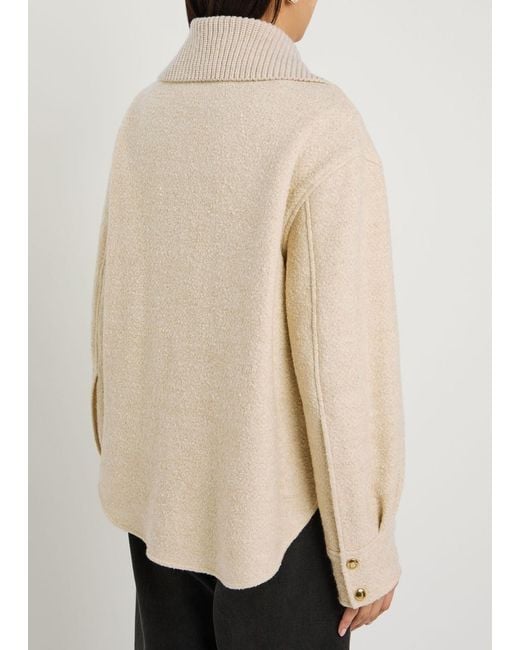 Moncler Natural Bouclé Jacket