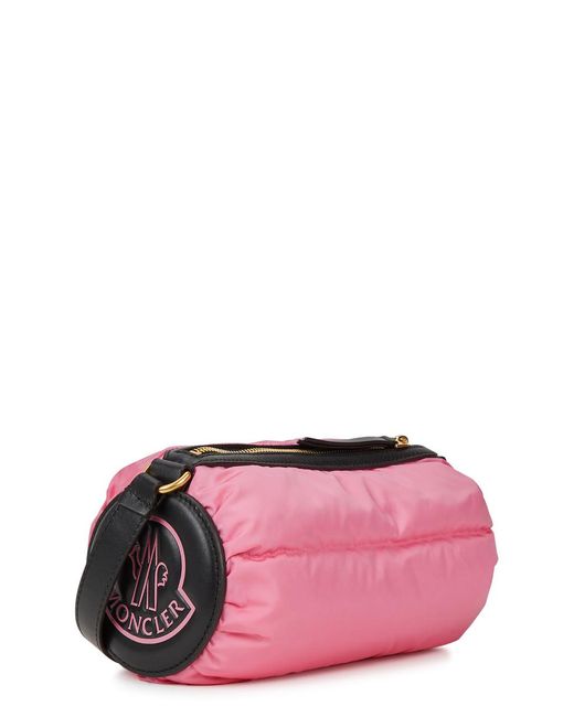 Moncler Pink Keoni Quilted Shell Cross-body Bag