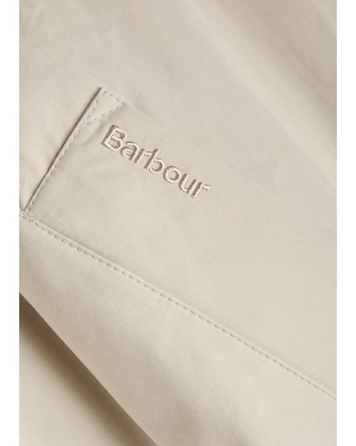 Barbour Natural Exmoor Padded Cotton-Blend Jacket for men