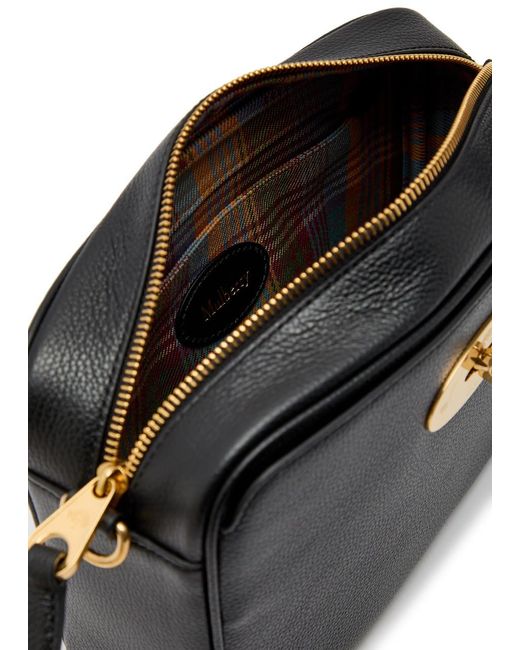 Mulberry Black Darley Grained Leather Camera Bag
