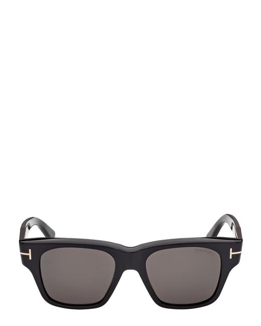 Tom Ford Gray Caine Square-Frame Sunglasses for men