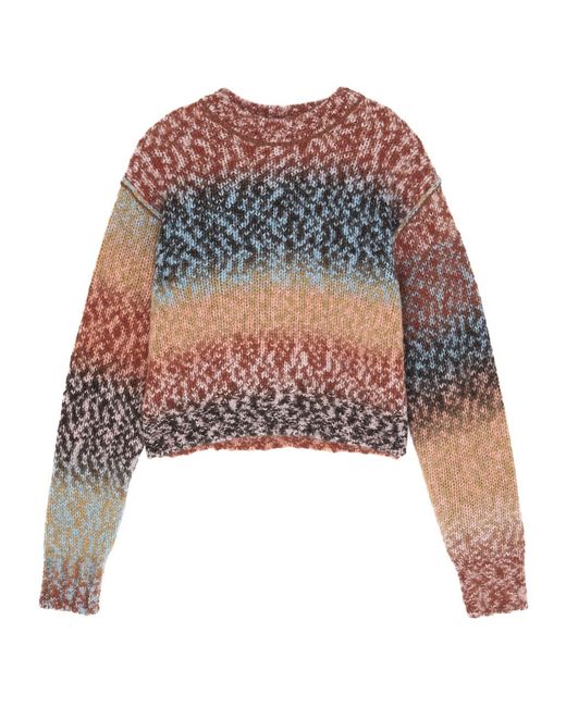 Acne Multicolor Striped Knitted Jumper