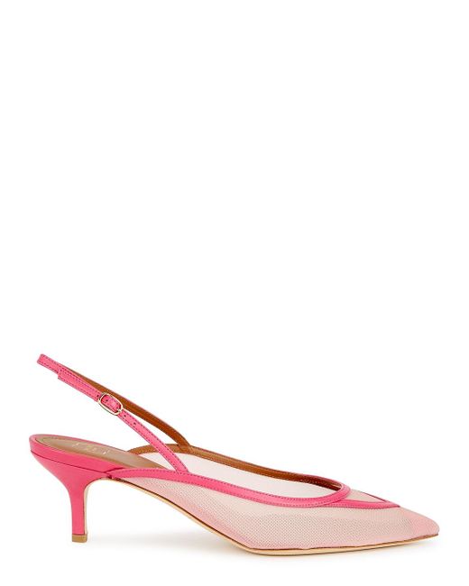 light pink slingback heels