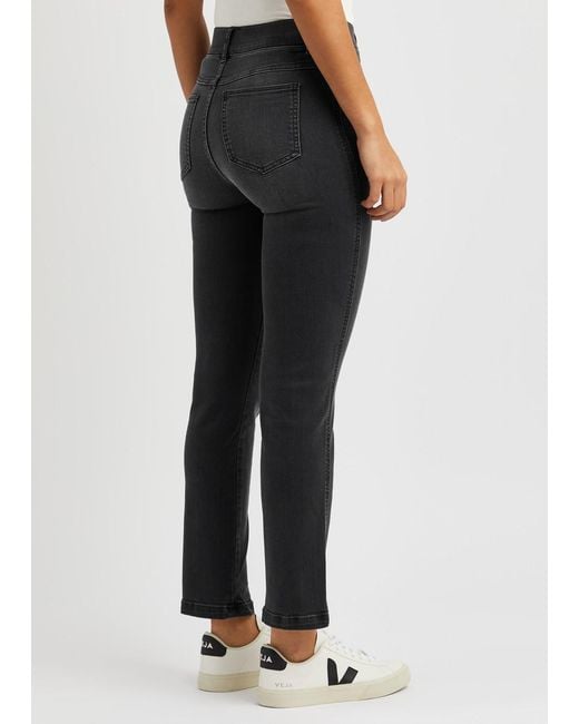 Spanx Gray Slim-leg Jeans