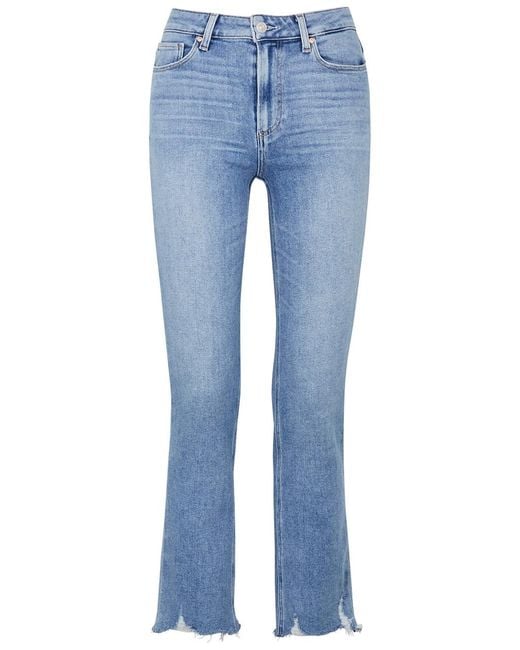 PAIGE Blue Cindy Slim-Leg Jeans