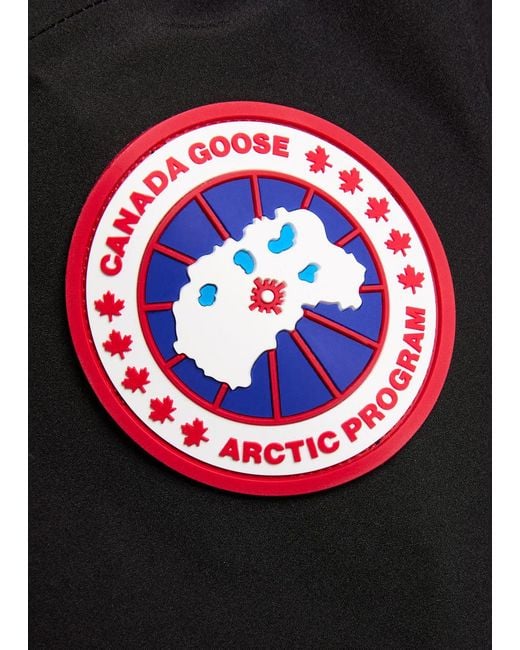 Canada Goose Black Tofino Hooded Rain Jacket