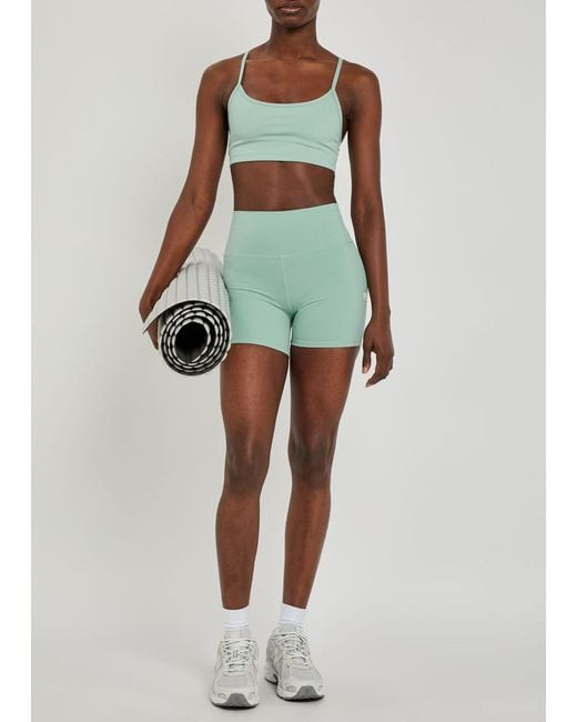 vuori Green Allthefeels Stretch-Jersey Shorts