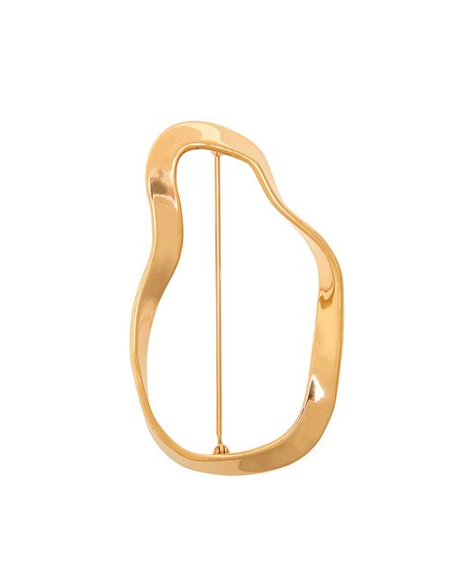 Agmes Metallic Vera 18Kt Vermeil Brooch