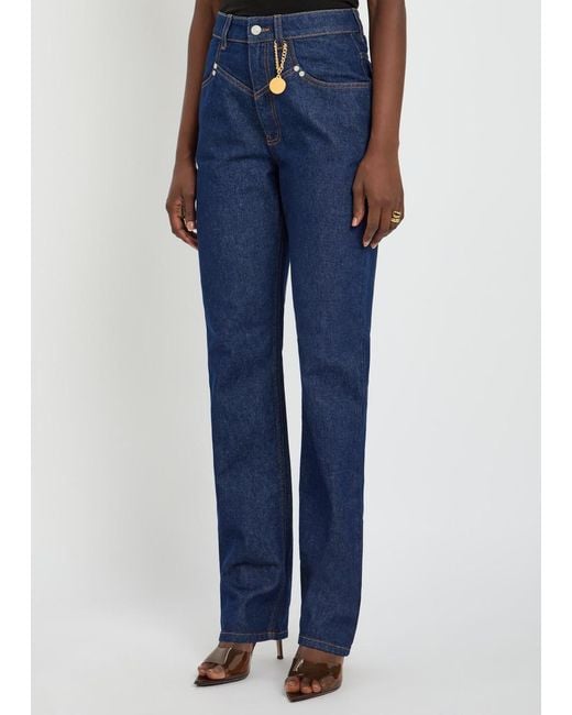 Stella McCartney Blue Slim-Leg Jeans
