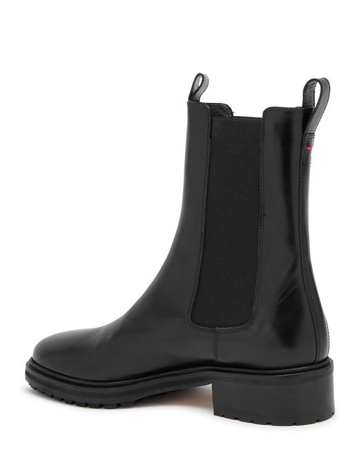 Aeyde Black Jack Leather Chelsea Boots