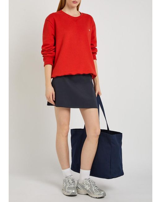 Spense Logo-Embroidered Cotton Sweatshirt