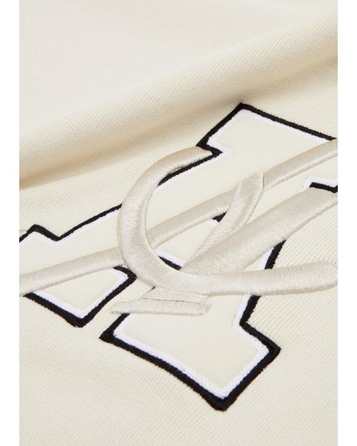 Axel Arigato White Hart Logo-Embroidered Cotton Sweatshirt for men