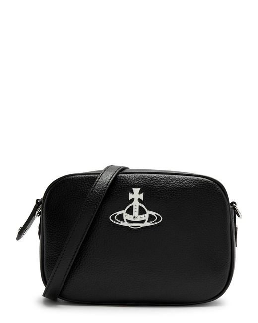 Vivienne Westwood Anna Vegan Leather Camera Bag in Black Lyst