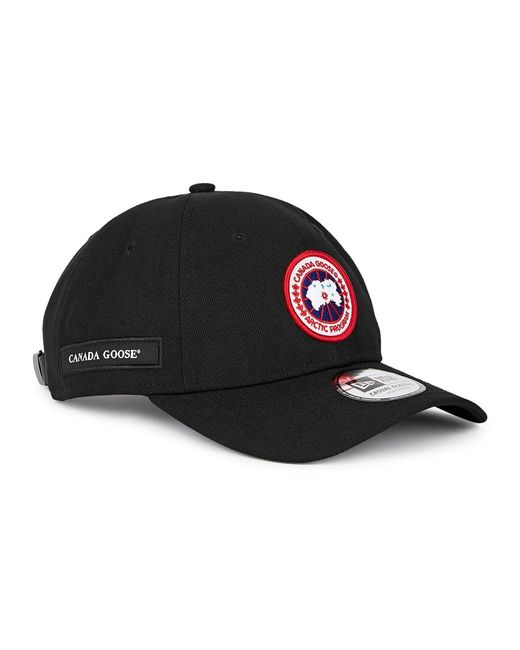 Canada Goose Black X New Era Logo Twill Cap for men