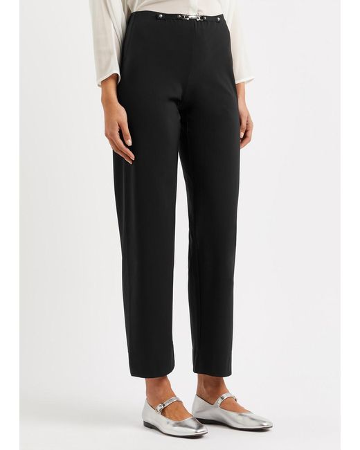 High Blue Proceed Straight-leg Jersey Trousers